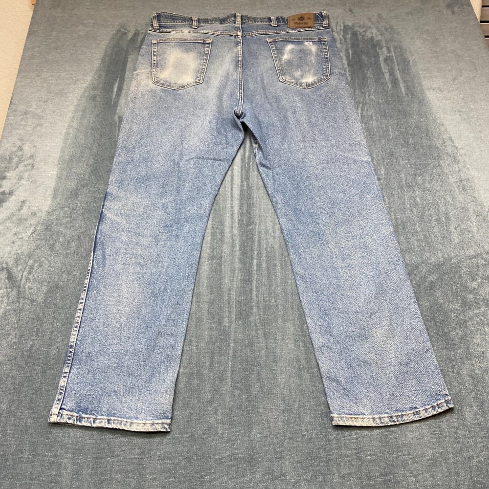 Vintage Wrangler Comfort Solutions Series Jeans Men 38x30 Blue Denim Regular Fit